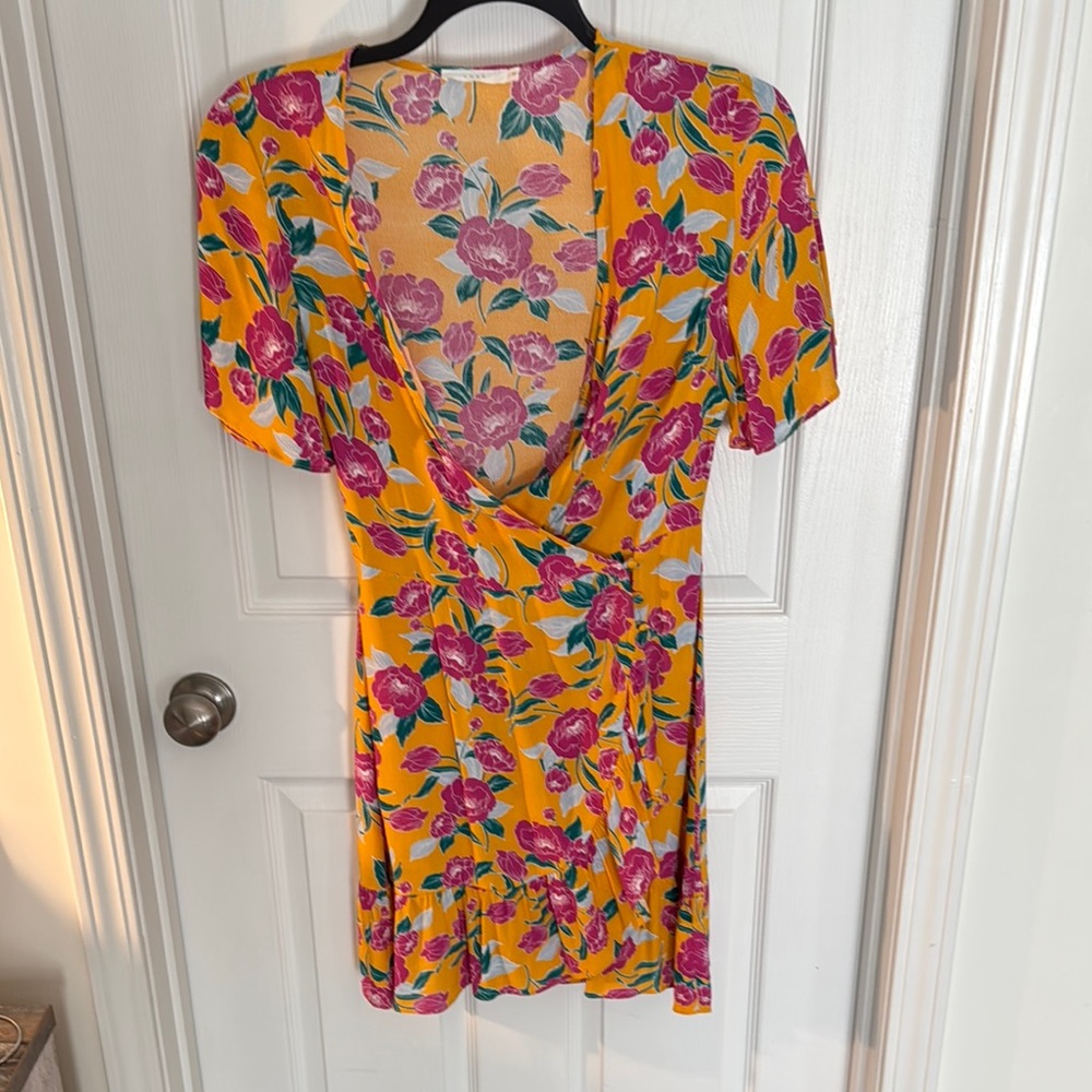 Floral V-Neck Dress